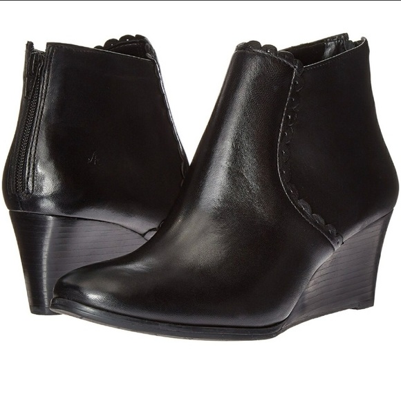 Jack Rogers Emery Wedge Ankle Boots 